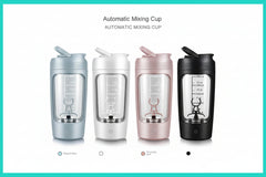 Electric Portable Whey Protein Shaker Bottle